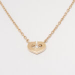 Cartier C Heart Collier Rosegold 18 Karat mit Diamant Vorschau