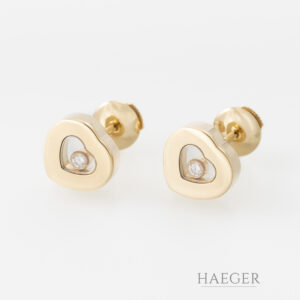 Chopard Happy Diamonds Ohrstecker Gelbgold 18 Karat