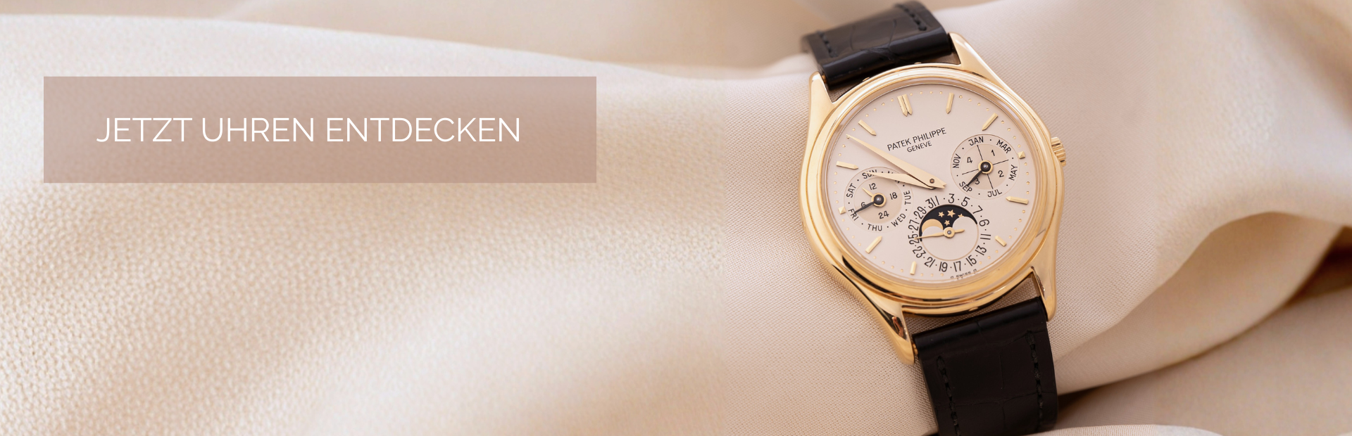 Entdecken Sie die Welt der exklusiven Uhren