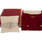 Cartier Santos Galbee Stahl Gold Vorschau