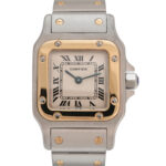 Cartier Santos Galbee Stahl Gold Vorschau