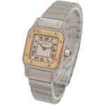 Cartier Santos Galbee Stahl Gold Vorschau