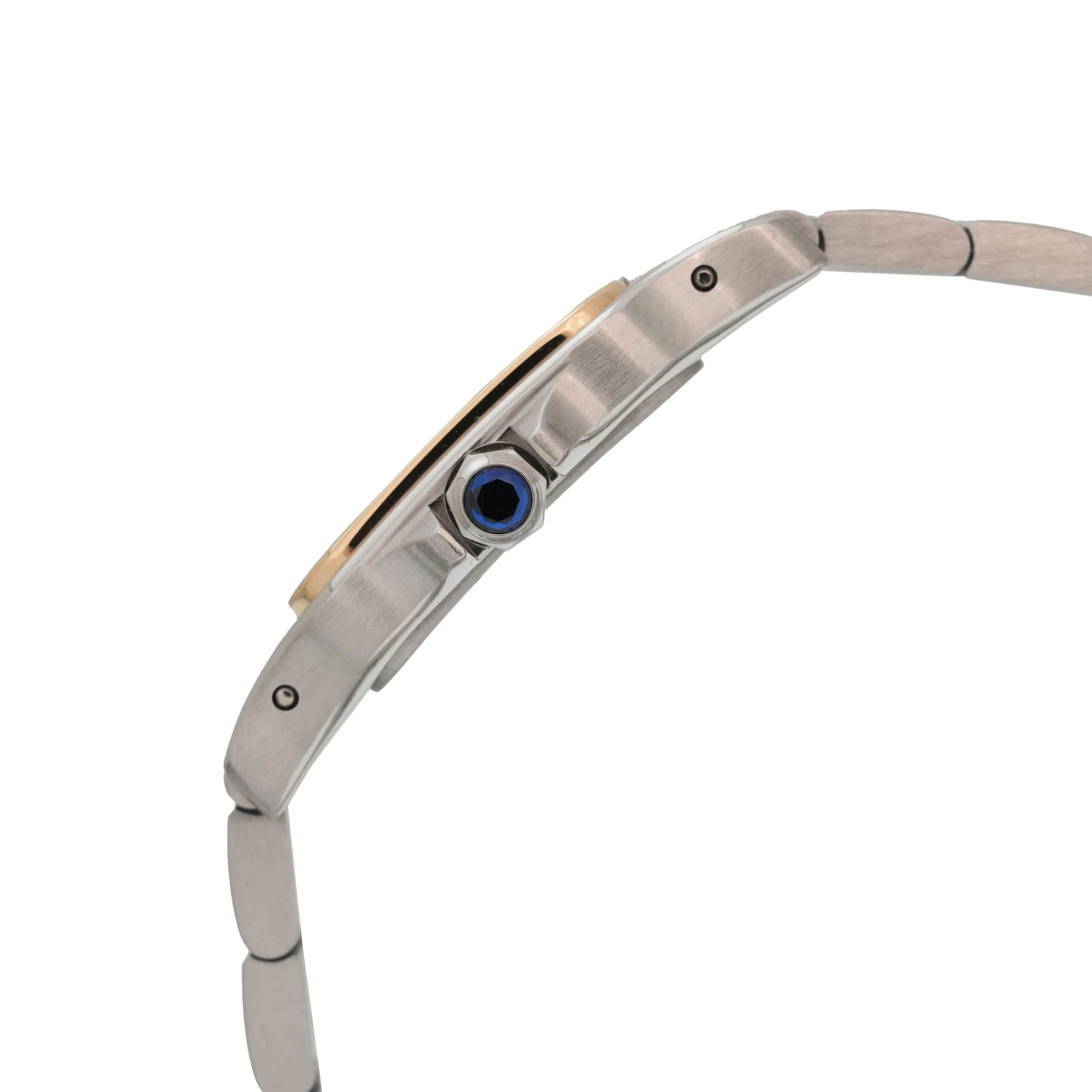 Cartier Santos Galbee Stahl Gold