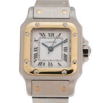 Cartier Santos Stahl Gold Damenuhr Vorschau