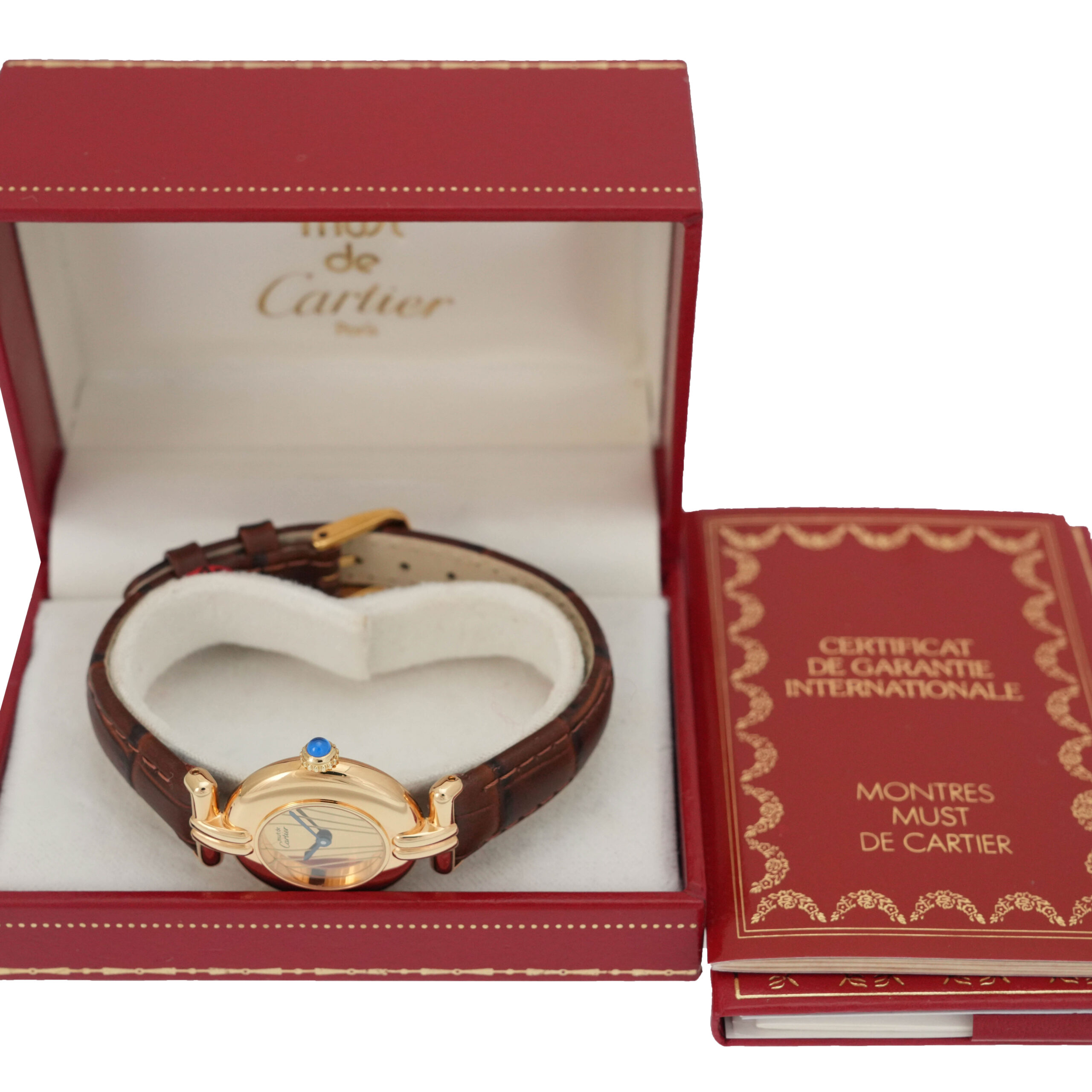 Cartier Vermeil Colisee Ref.590002 Full Set 1992