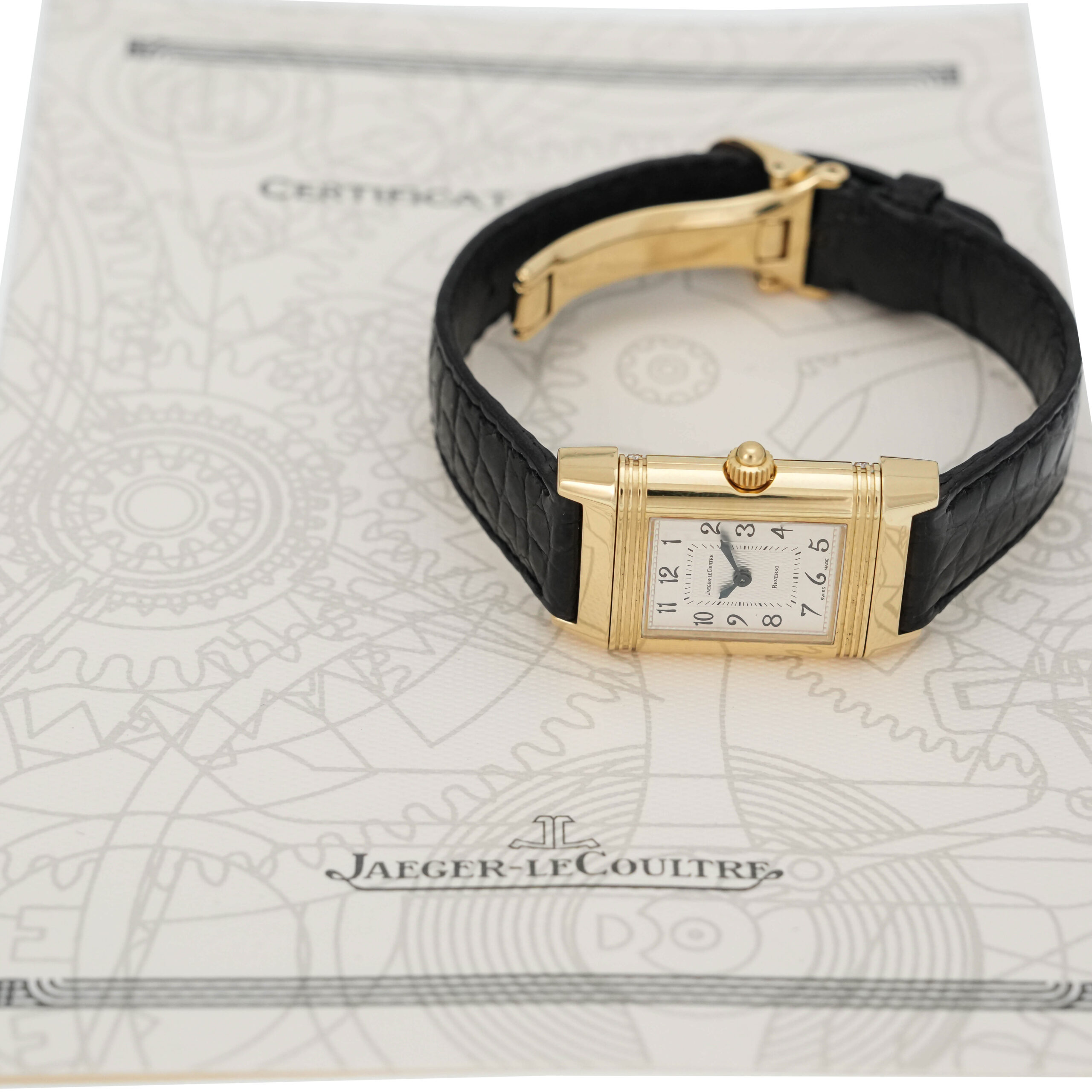 Jaeger LeCoultre Reverso Ref. 266.142.433 mit Original Papieren 1999