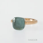 Pomellato Nudo Ring Gelbgold 18 Karat Blautopas Vorschau