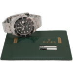Rolex Submariner Edelstahl schwarzes Ziffernblatt Vorschau