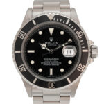 Rolex Submariner Edelstahl schwarzes Ziffernblatt Vorschau