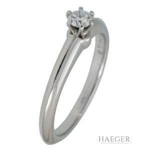 Tiffany & Co. Ring Gr.51 Platin 950 mit 0,16ct Diamant