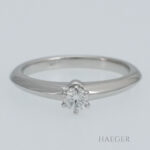 Tiffany & Co. Ring Gr.51 Platin 950 mit 0,16ct Diamant Vorschau