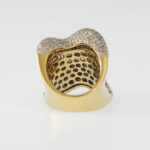 Ring mit Diamanten ca. 5,10 ct | Gr. 56 | 750/- Gelbgold & Weißgold - Bild 3 Vorschau