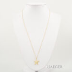 Tiffany & Co. Kette mit Anhänger Seestern Gelbgold 750 / 18K mit ca. 0,02 ct Diamant Vorschau