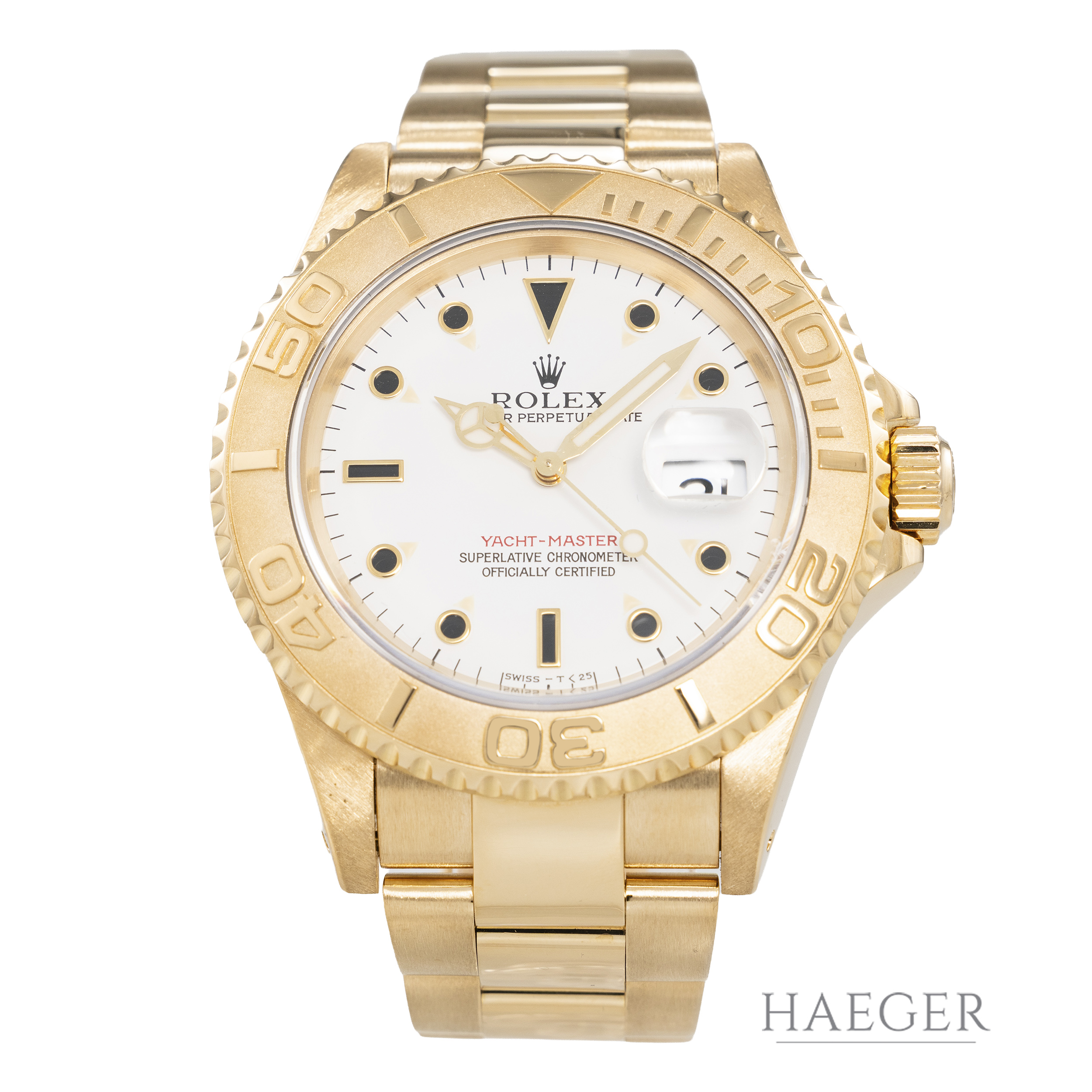 Rolex Yacht Master Gelbgold 750 / 18k Ref. 16628 Full Set