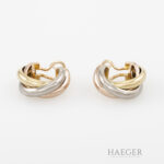 Cartier Trinity Creolen Tricolor 18 Karat Vorschau
