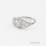 Ring Gr. 57 Weißgold 585 / 14 Karat mit ca. 1,00 ct Diamant Vorschau