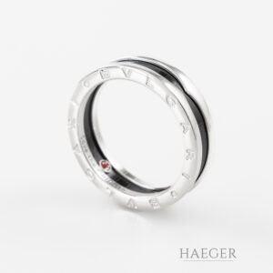 Bulgari Ring B.zero Save the Children Gr. 67 Sterlingsilber 925