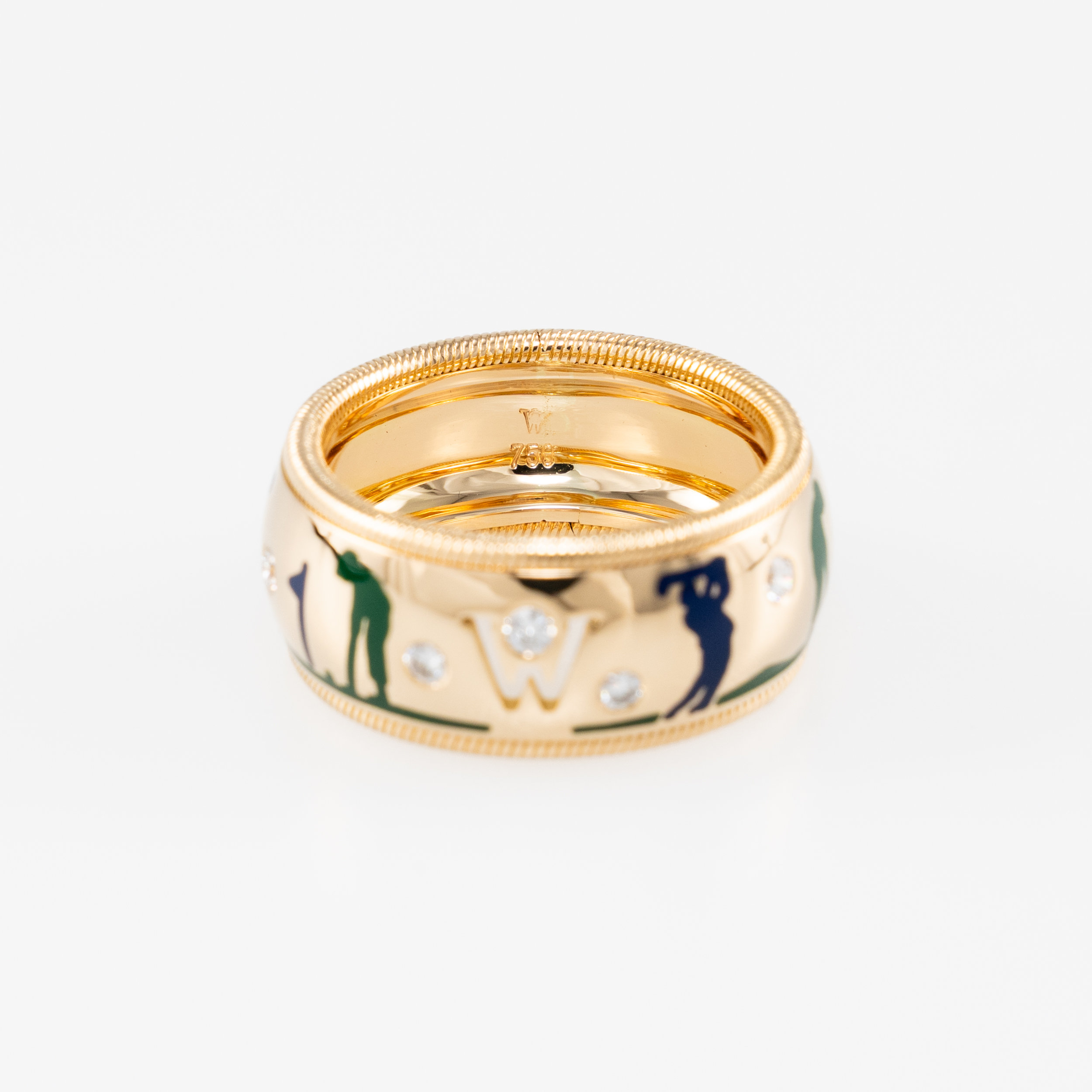 Wellendorff Ring Gelbgold 18 Karat