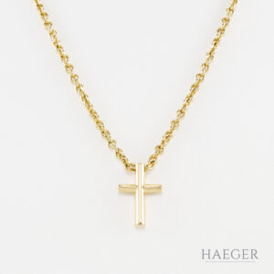 pomellato kreuzkette gelbgold 18 Karat