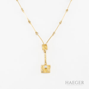 Lapponia Collier 18 Karat Gelbgold
