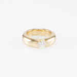 Cartier Ellpise Ring Gelbgold 18 Karat mit Diamant Vorschau
