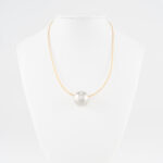 Niessing Kette mit Anhänger Gelbgold 18 Karat Platin 950 mit Diamanten Vorschau