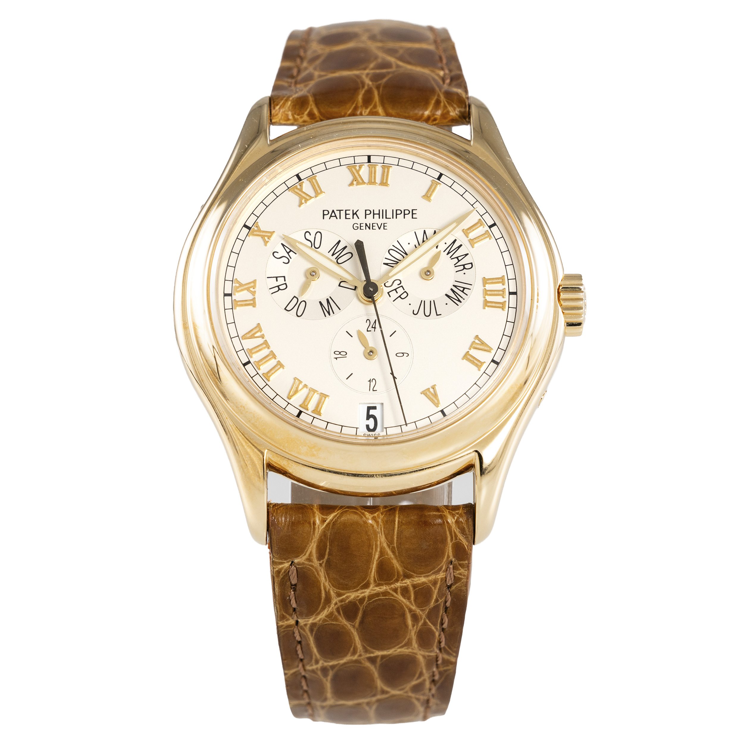 Patek Philippe Annual Calendar 37mm Gelbgold 750 / 18k Ref. 5035J