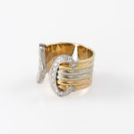 Cartier Double C Ring Gr. 46 Tricolor 18K Vorschau