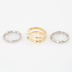 Ring Georg Jensen Gelbgold 750 mit 3x mittleren Elementen Vorschau