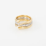 Ring Georg Jensen Gelbgold 750 mit 3x mittleren Elementen Vorschau