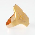 Lapponia Ring Gr. 52 Gelbgold 585 / 14K mit Turmalinkristall Vorschau