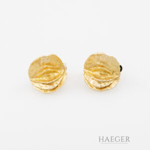 Lapponia Ruska Ohrstecker | 585/- Gelbgold