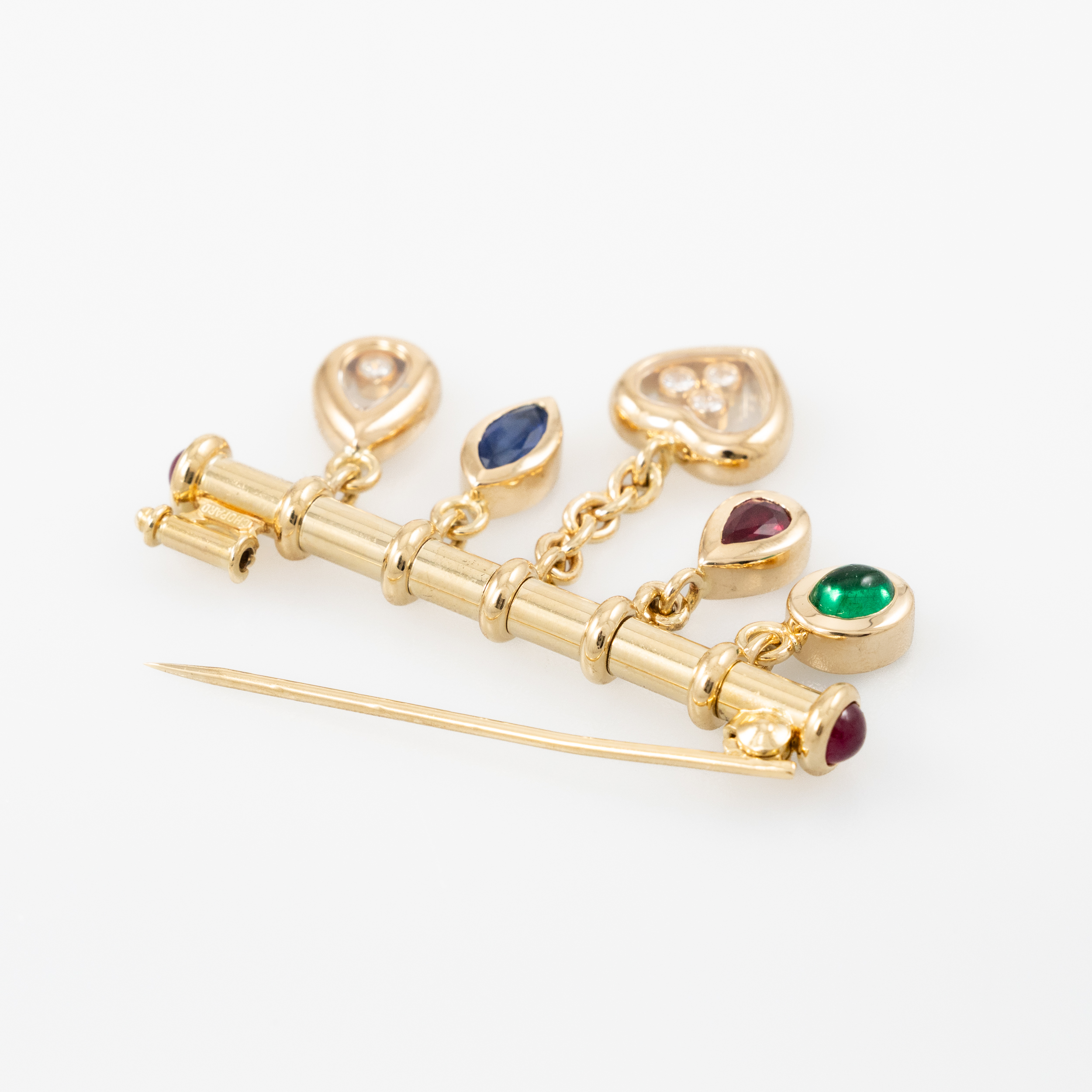 Chopard Brosche Gelbgold 750/ 18 Karat