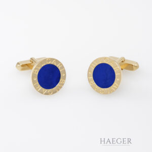 bulgari manschettenknöpfe Gelbgold 18 Karat