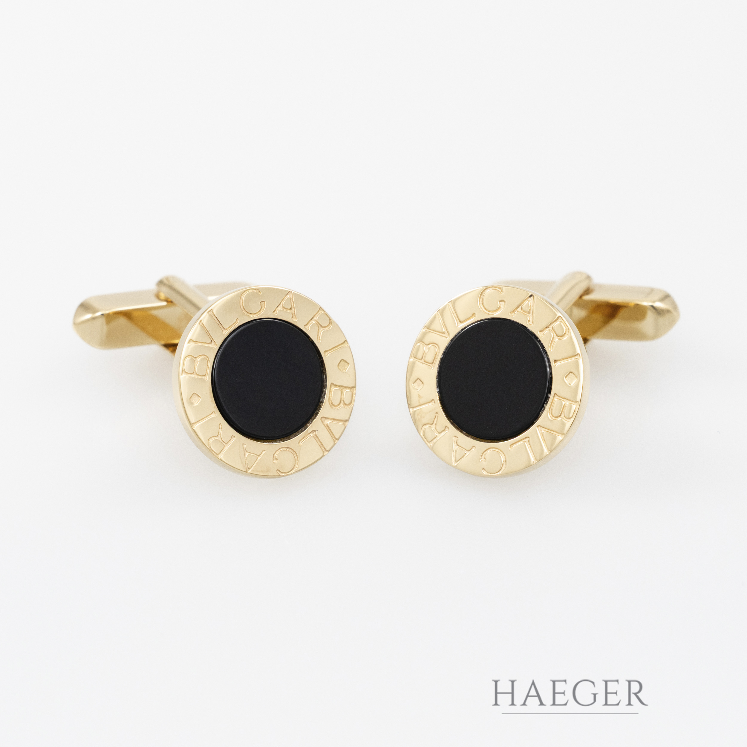 Bulgari Manschettenknöpfe 750/ 18 Karat mit Box
