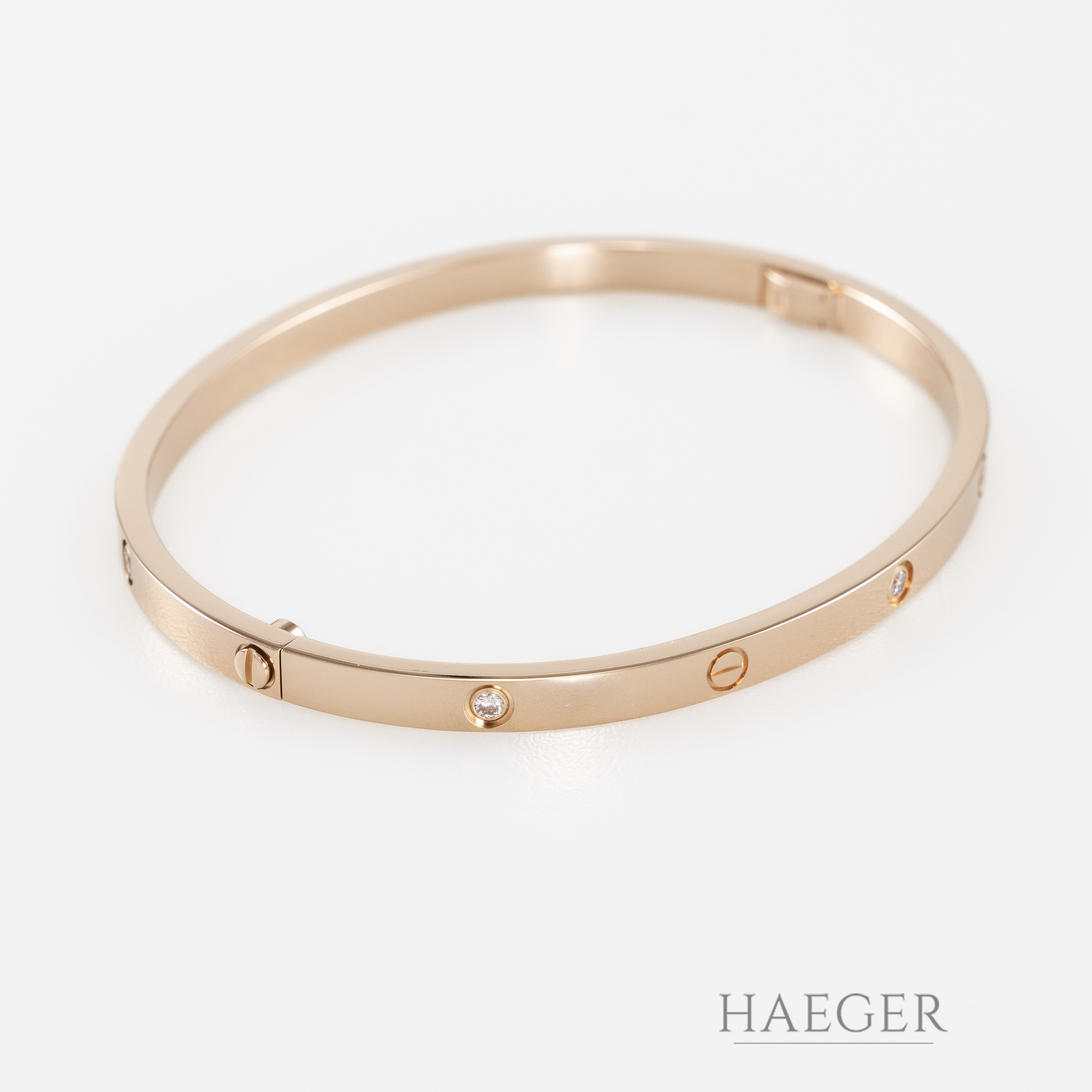 Cartier Love Armreif | 17 cm | 750 /- Roségold | Full Set