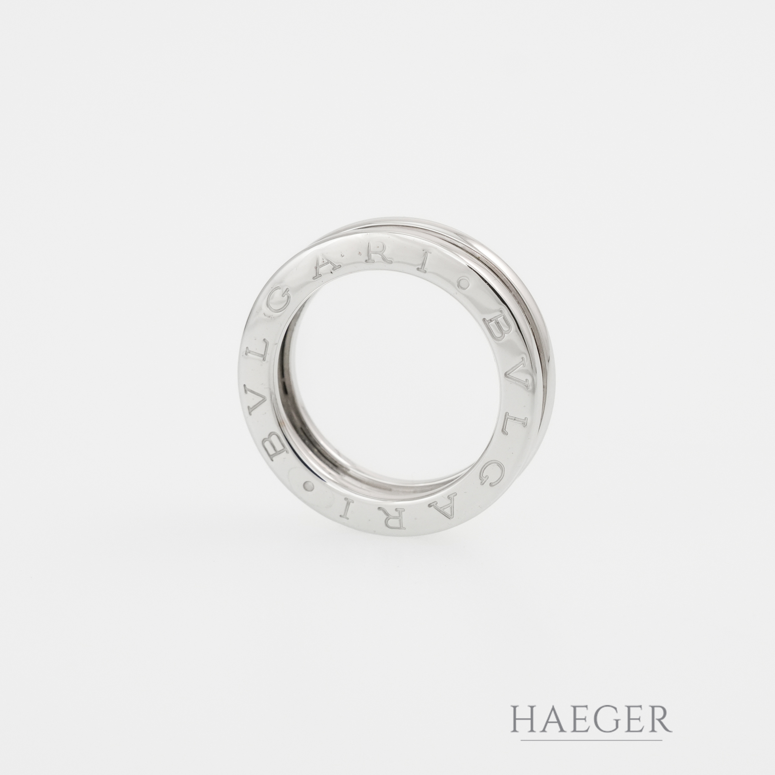 Bulgari B.zero1 Ring | Gr. 50 | 750/- Weißgold