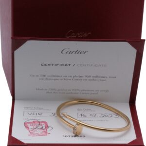 Cartier Juste un Clou Armreif Gelbgold 18 Karat