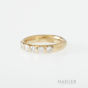 Meister Ring. 52 1/2 Gelbgold 750 Diamant 0,91ct
