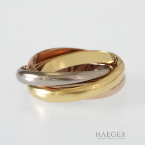 Trinity Ring Gr.64 Tricolor 750