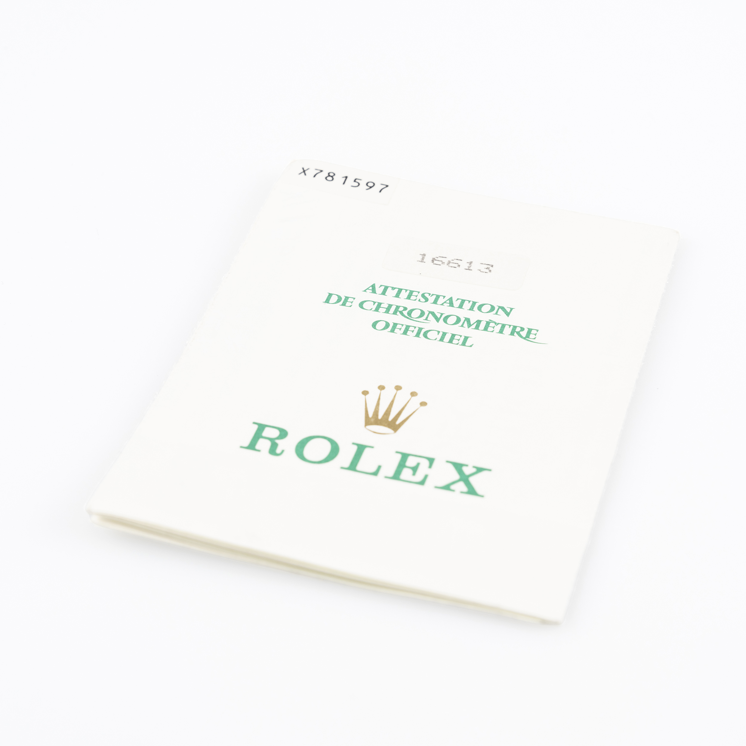 Rolex Submariner Ref. 16613