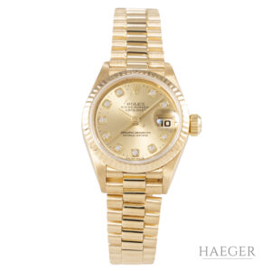 rolex datejust 26mm gelbgold 18 Karat