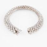 Armband mit 9 ct Diamanten Weißgold Vorschau