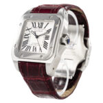 Cartier Santos 100 Lederband Herrenuhr Vorschau