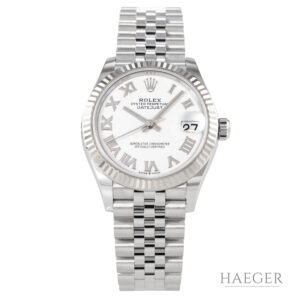 Rolex Datejust Edelstahl Damenuhr