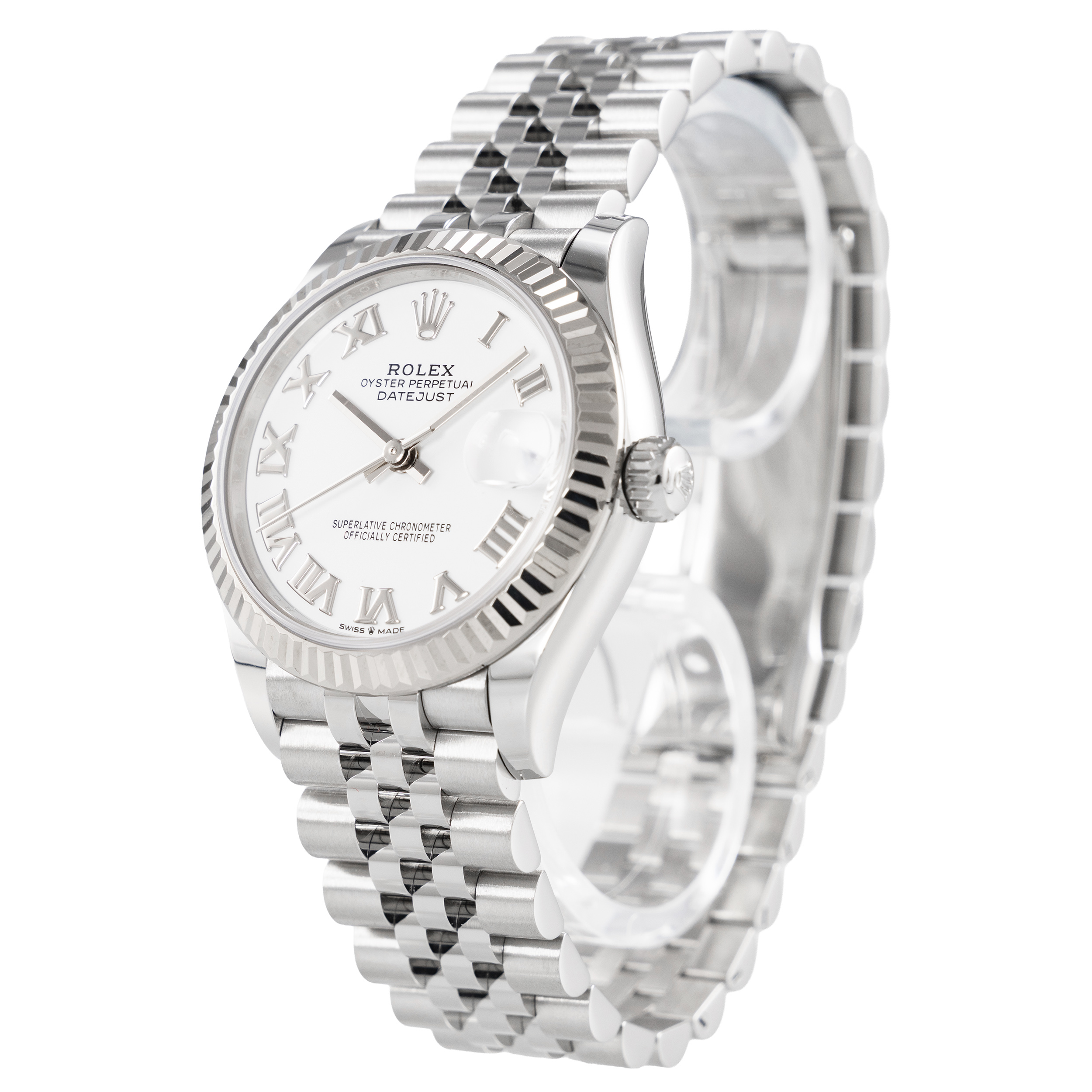Rolex Datejust Edelstahl Damenuhr