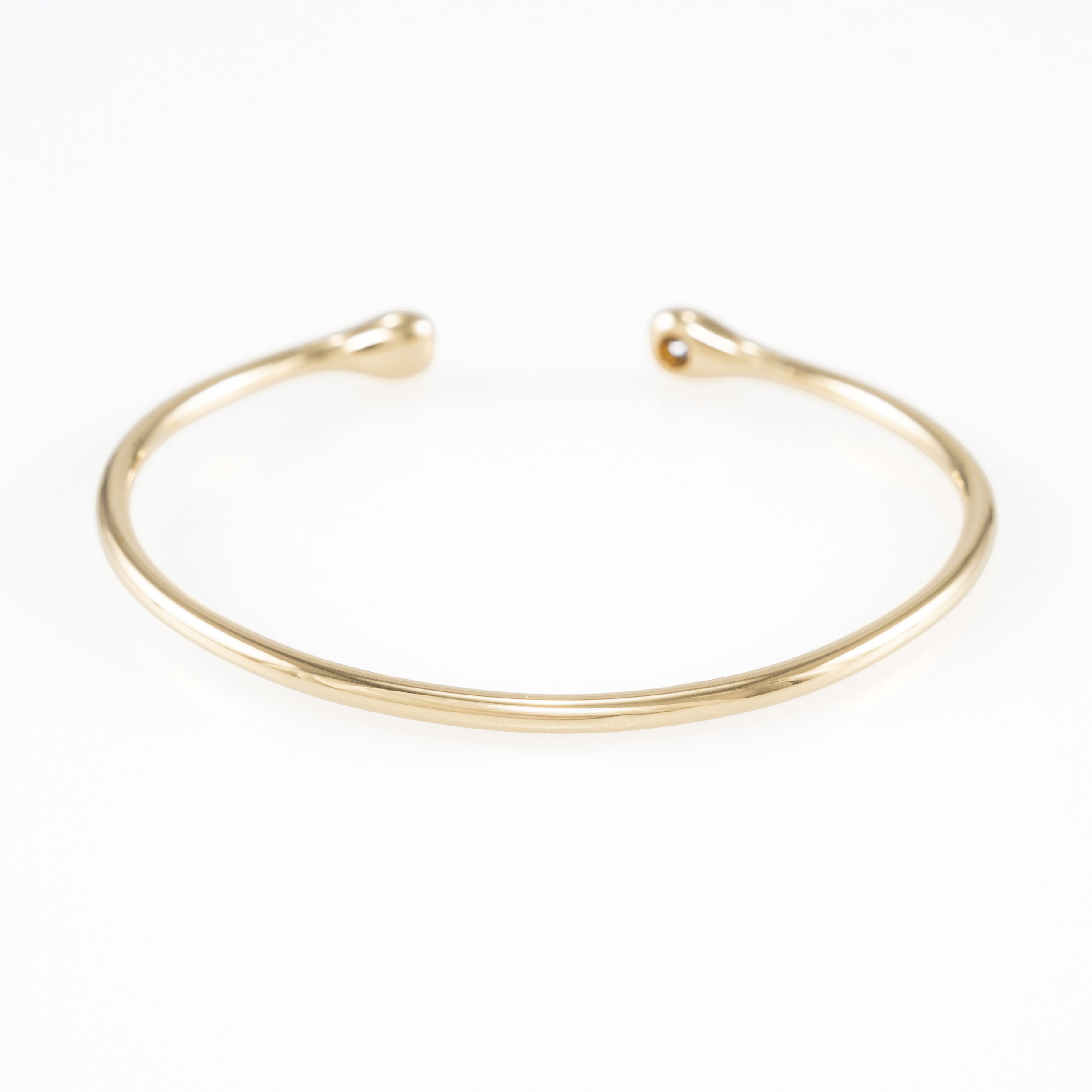 Cartier Armreif 16 cm Gelbgold mit Diamant