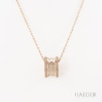 Bulgari B.zero1 Kette mit Anhänger Roségold Vorschau