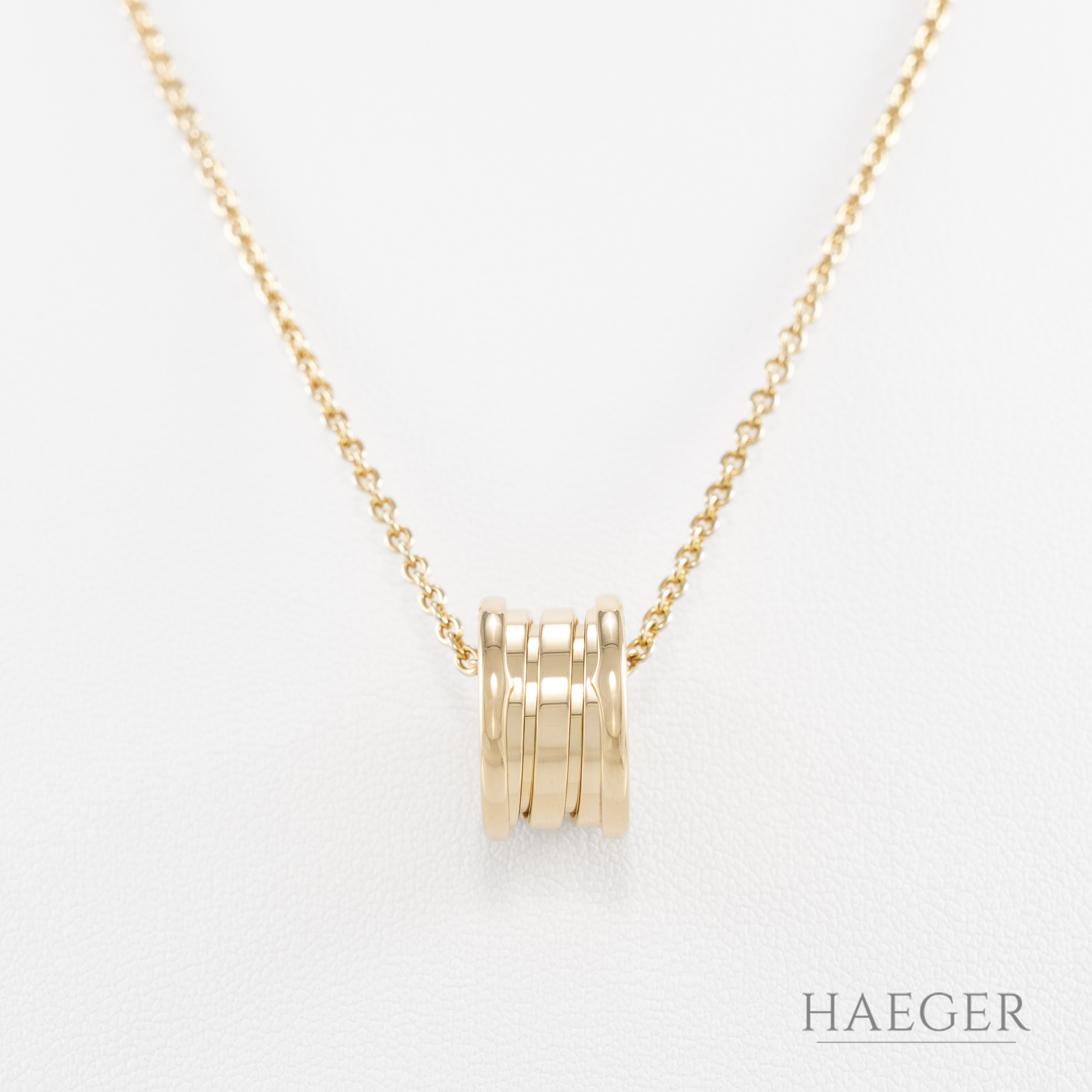 Bulgari B.zero1 Halskette | 42 cm | 750/- Gelbgold | inkl. Etui