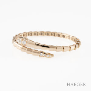 Bulgari Serpenti Viper Armreif Roségold